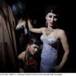 Chinese drag queen iat the Urban Love Island club in Beijing